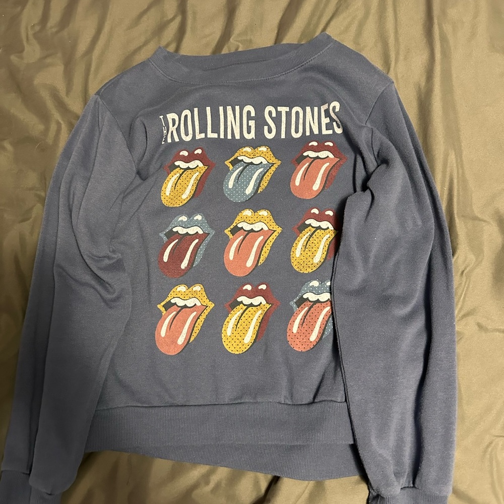 rolling stones crew neck